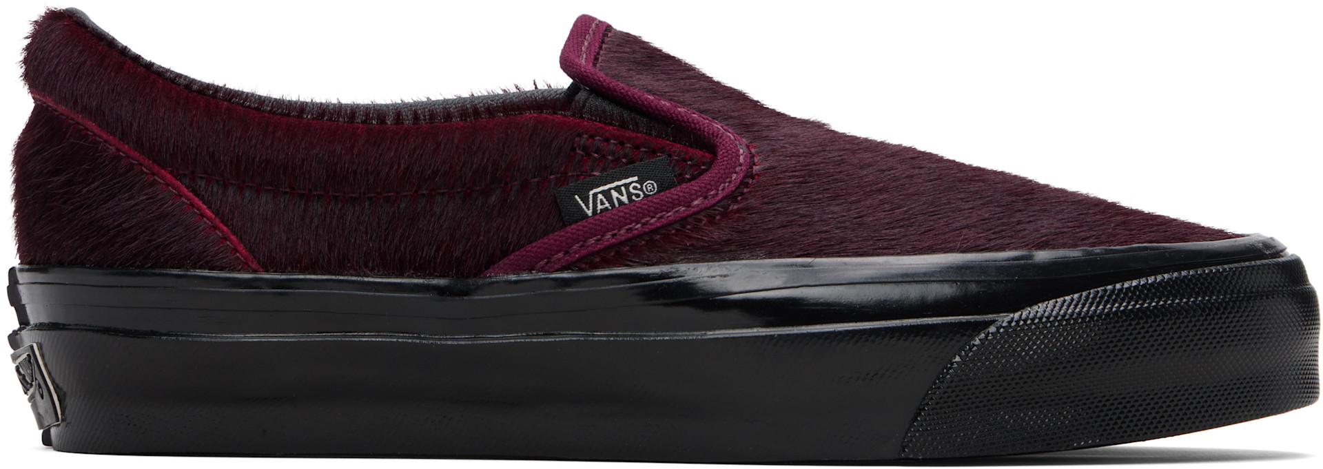 Vans - Baskets à enfiler bourgogne - Premium