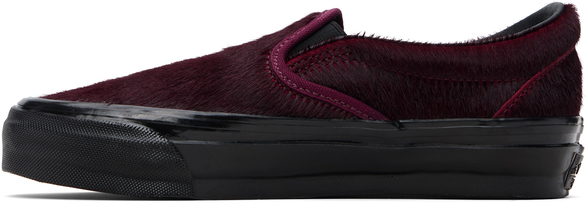 Vans - Baskets à enfiler bourgogne - Premium
