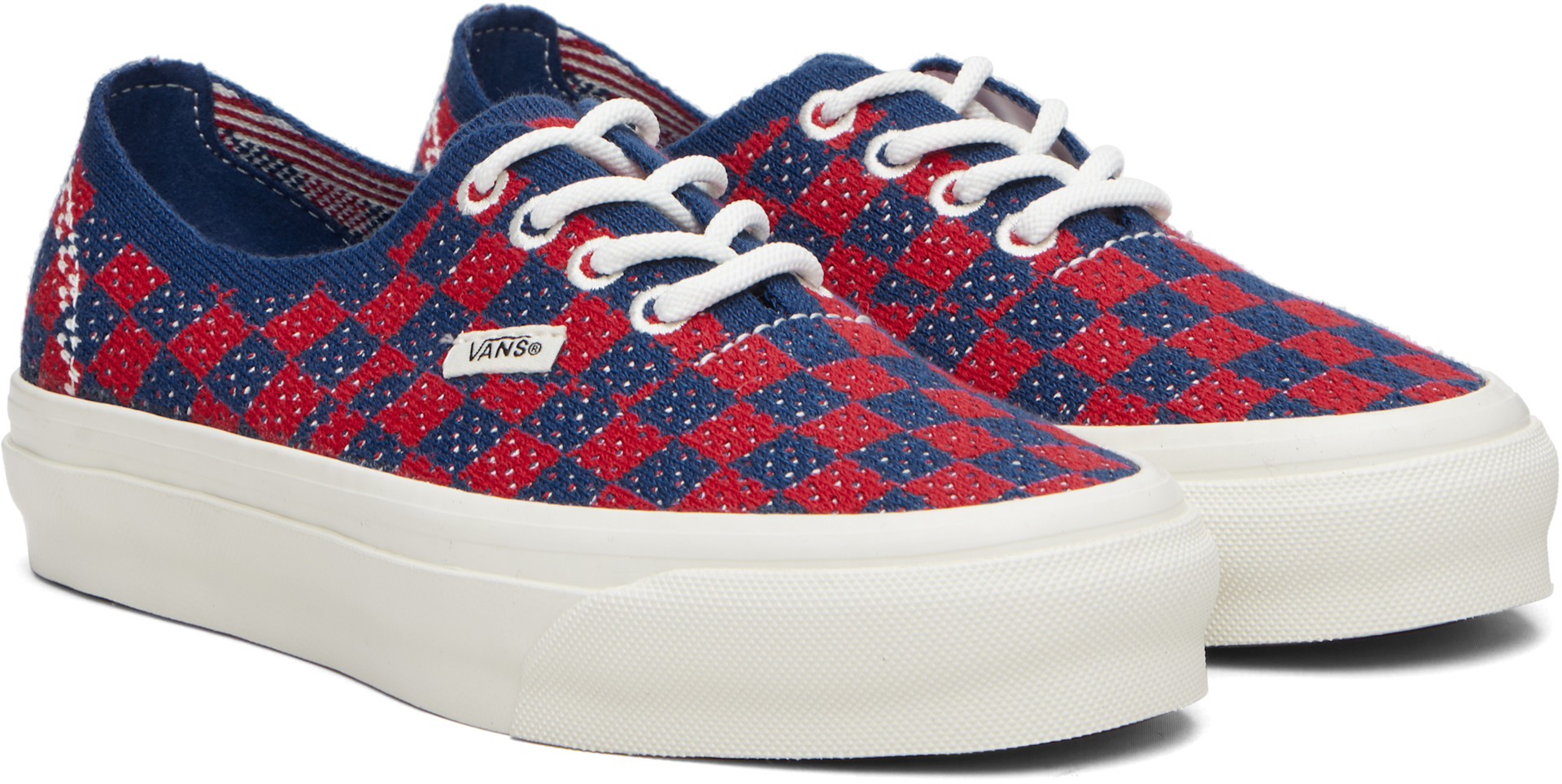 Vans - Baskets LX Authentic 44 rouge et bleu