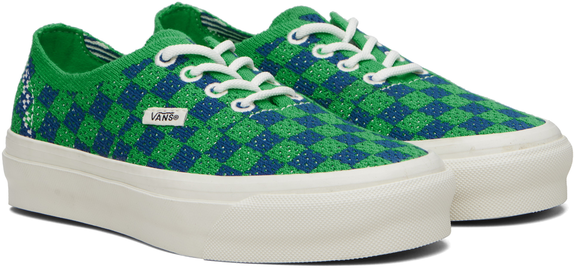 Vans - Baskets LX Authentic 44 vert et bleu