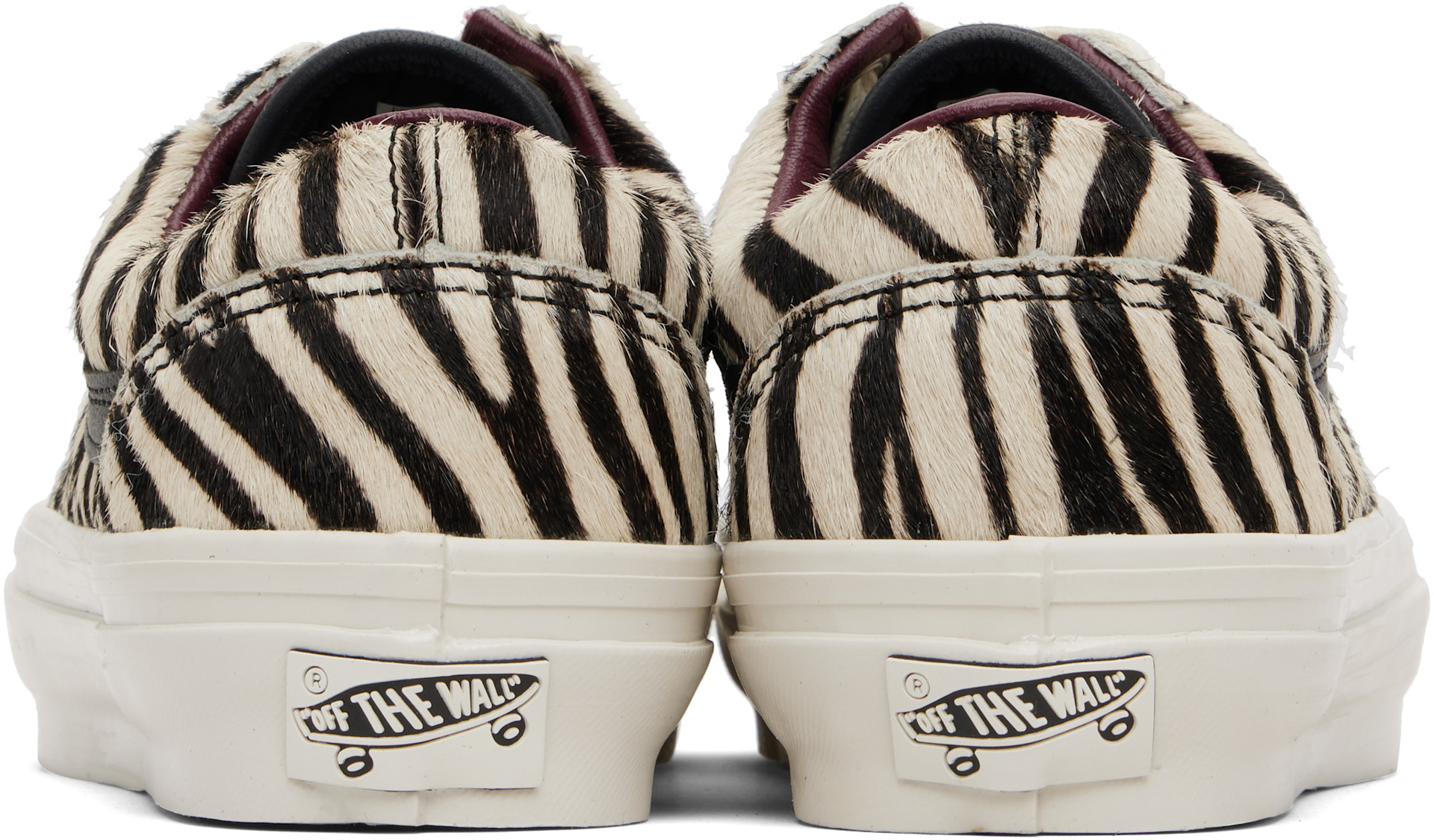 Vans - Baskets LX Old Skool 36 noir et blanc cassé