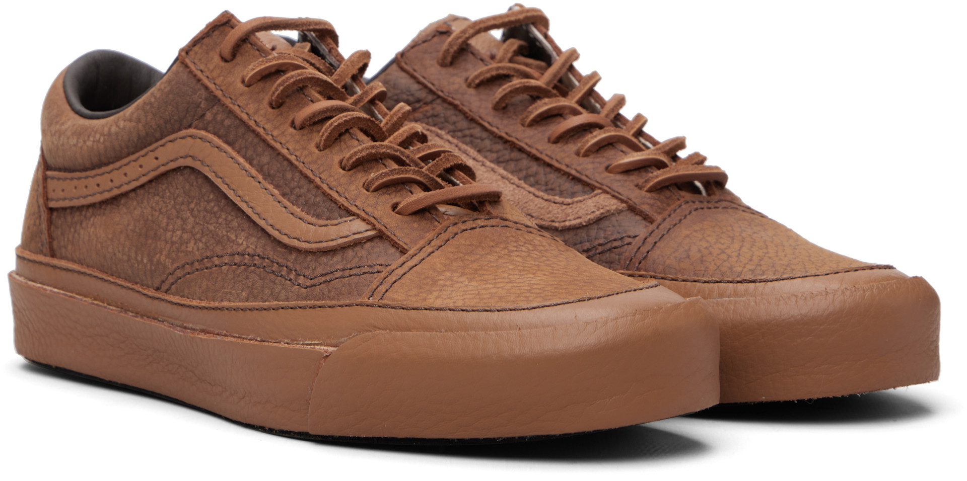 tobacco vans old skool Vans: Brown LX Old Skool Sneakers