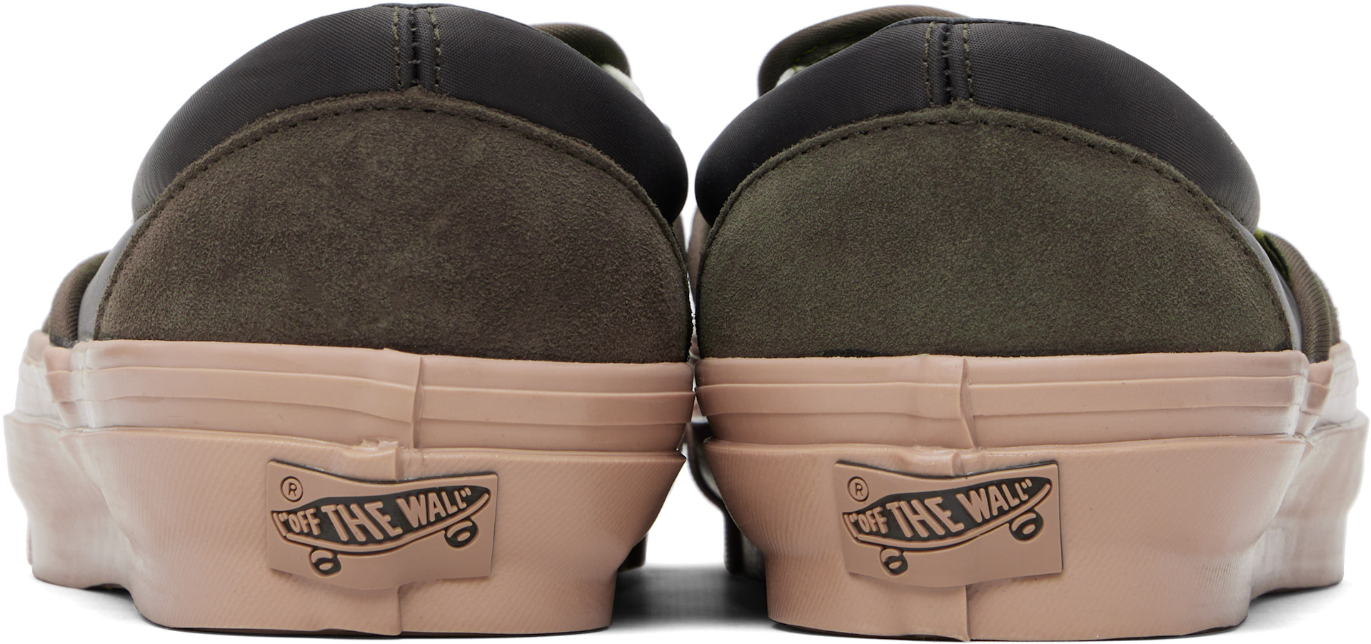 Vans - Baskets à enfiler brunes - Premium