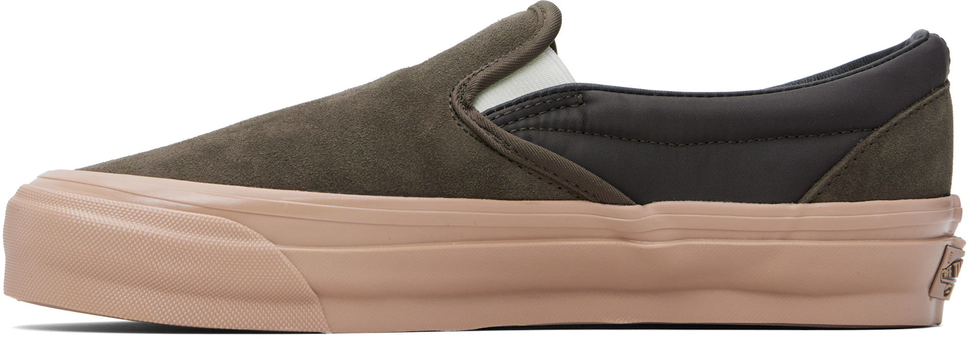 Vans - Baskets à enfiler brunes - Premium