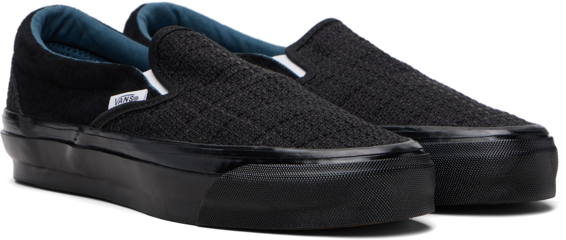 Vans: ブラック Premium Classic スリッポンスニーカー | SSENSE 日本