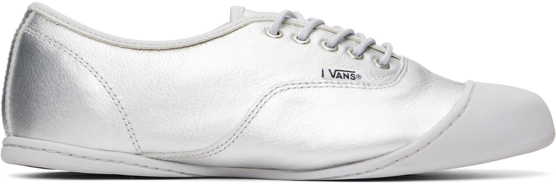 Vans - Baskets Authentic Prima argentées - OTW