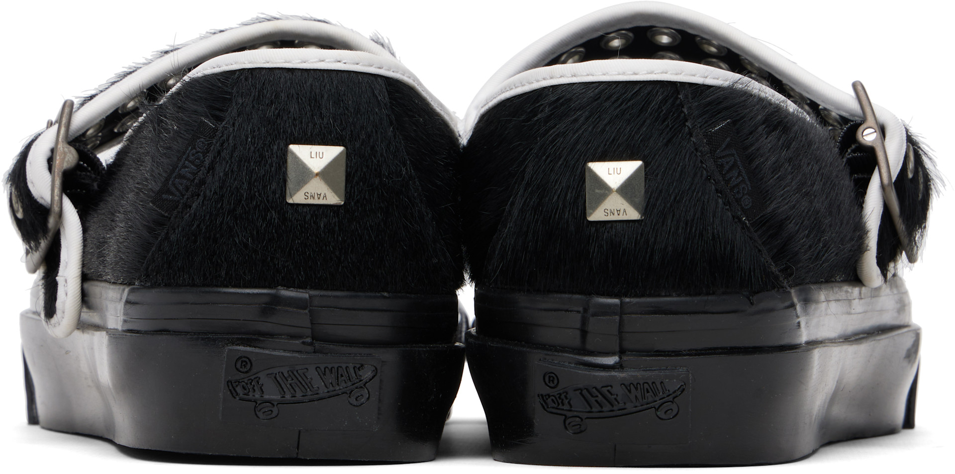 Vans: Black Life Is Unfair Edition LX Mary Jane WS Sneakers | SSENSE