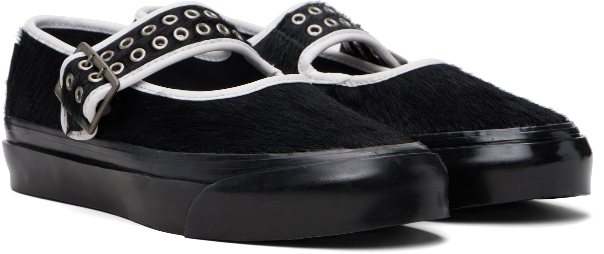 ラストONE TWO ＆Co. Mary Jane Black サイズ40新品❣️ Vans: Black Life Is Unfair Edition LX Mary Jane WS Sneakers | SSENSE