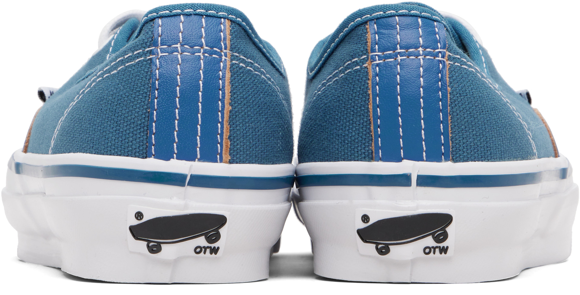 Vans - 블루 OTW 어센틱 44 사이프드 비브람 스니커즈