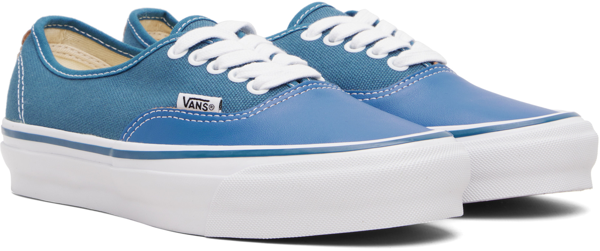 Vans - 블루 OTW 어센틱 44 사이프드 비브람 스니커즈