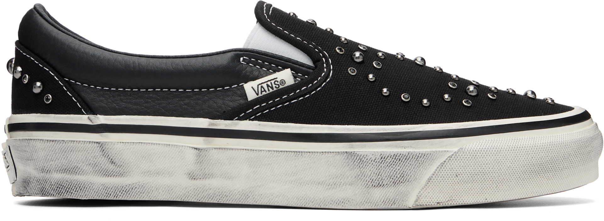 Vans: ブラック Premium Classic スリッポンスニーカー | SSENSE 日本