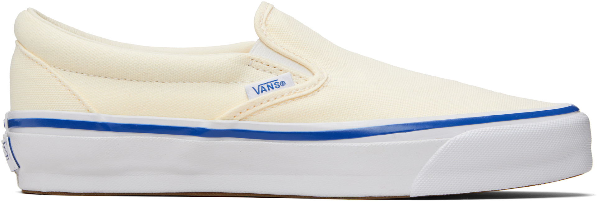 Vans - 오프 화이트 LX 슬립온 리이슈 98 스니커즈