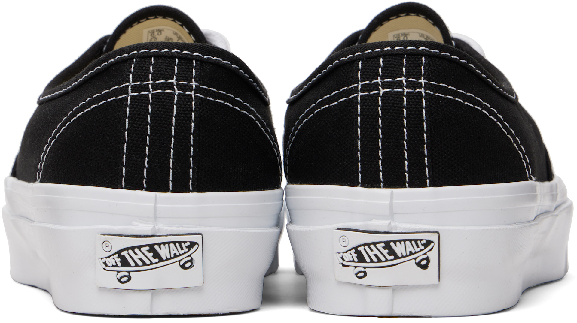 Vans - Baskets LX Authentic Reissue 44 noir et blanc