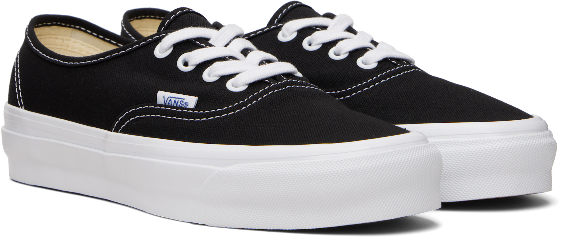 Vans - Baskets LX Authentic Reissue 44 noir et blanc