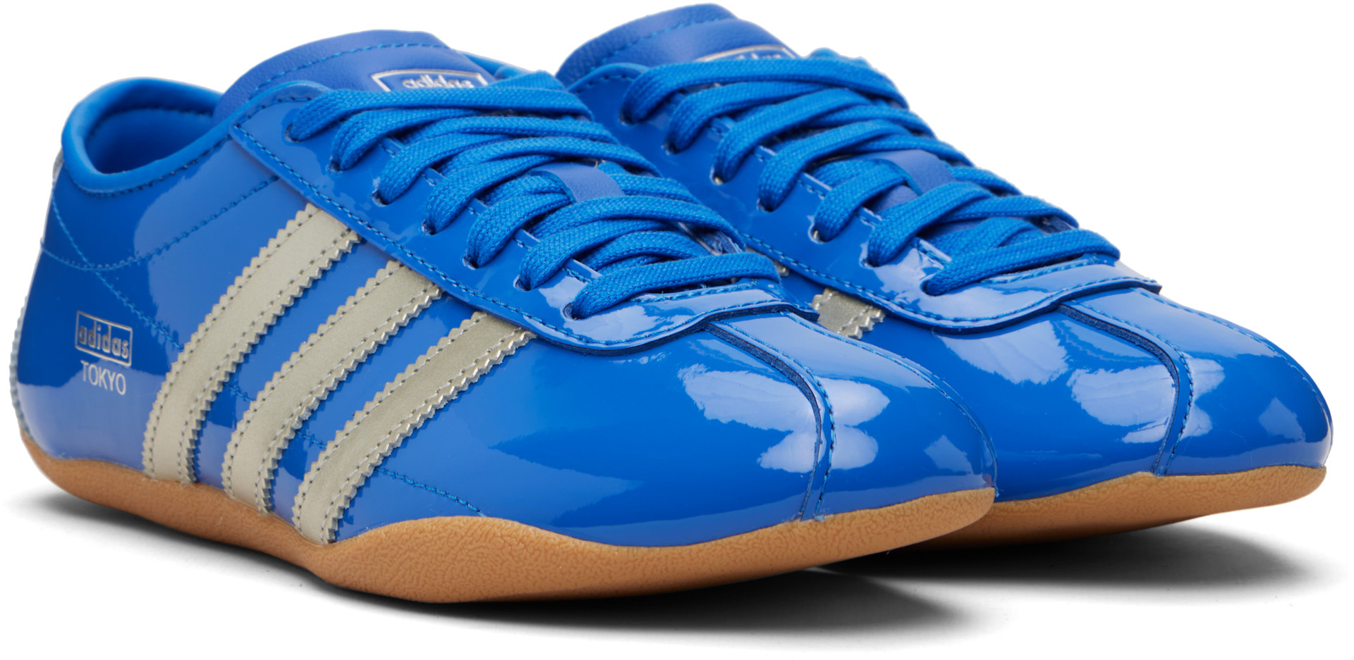 adidas Womens Tokyo (Blue/Alumina/Gum), 6