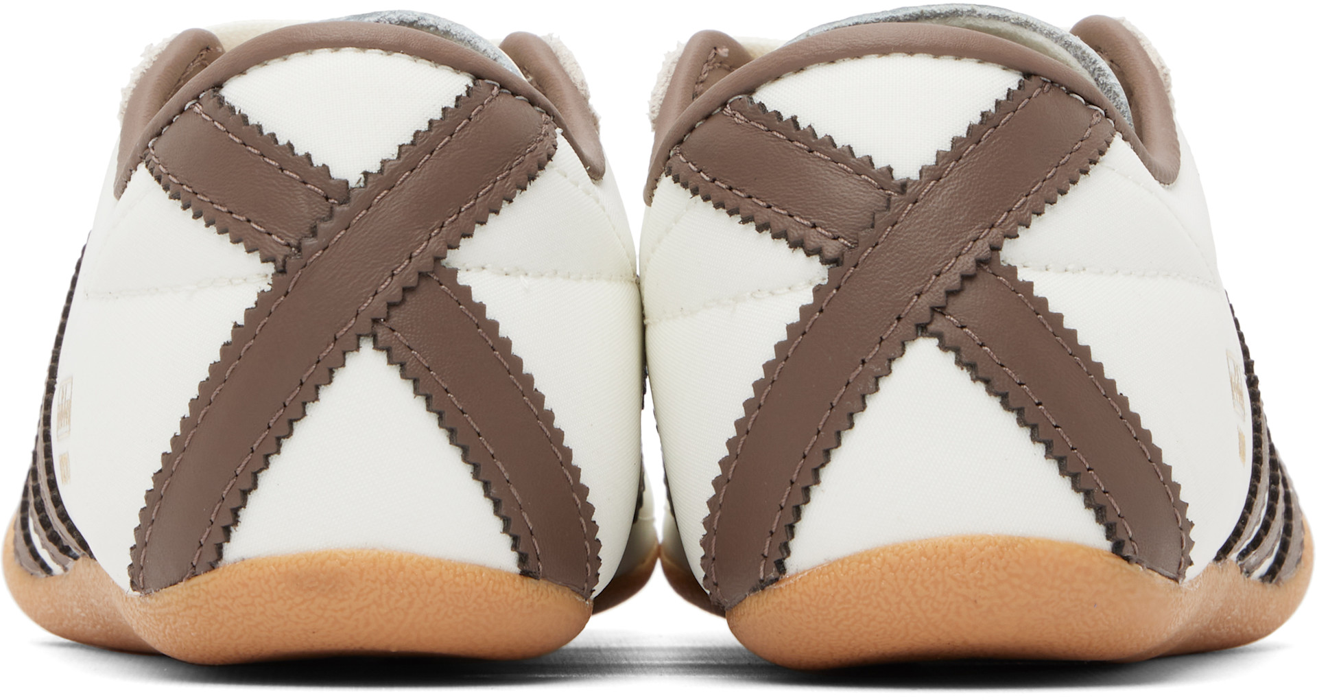 adidas Originals: White & Brown Tokyo Sneakers | SSENSE