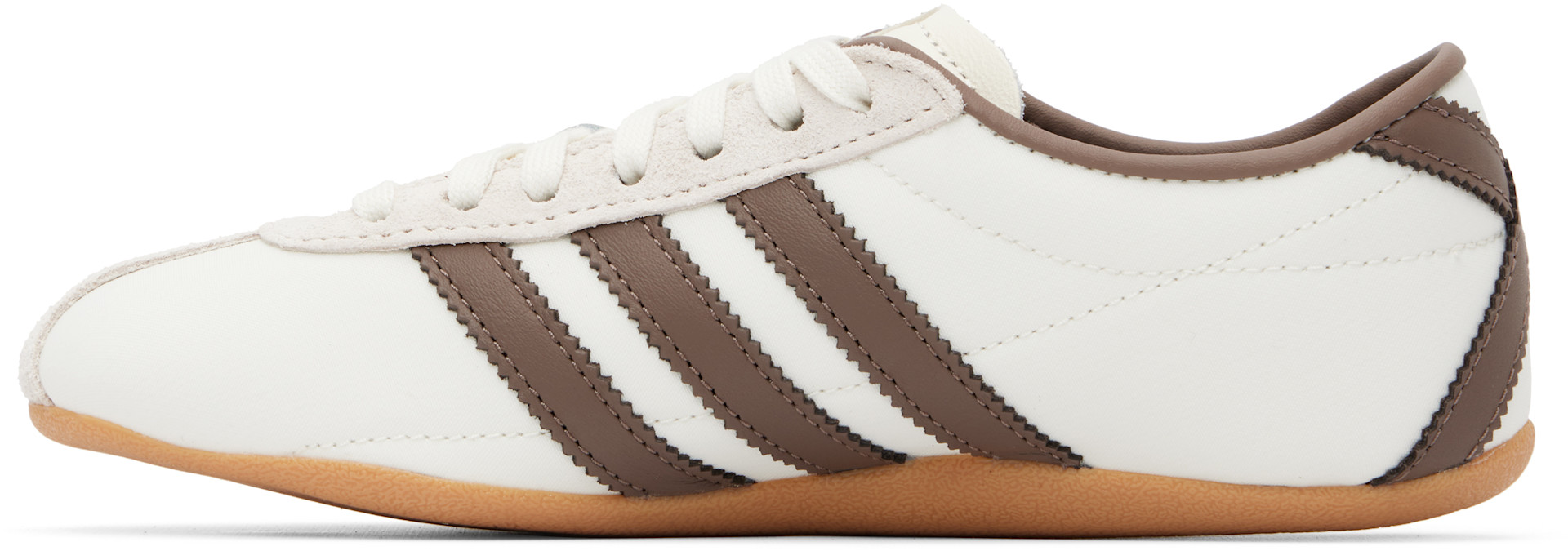 adidas Originals: White & Brown Tokyo Sneakers | SSENSE