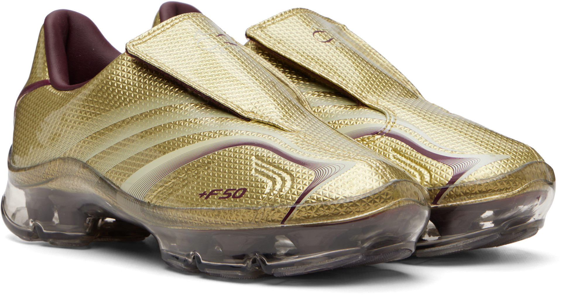 adidas Originals: Gold F50 Walkable Sneakers | SSENSE Canada