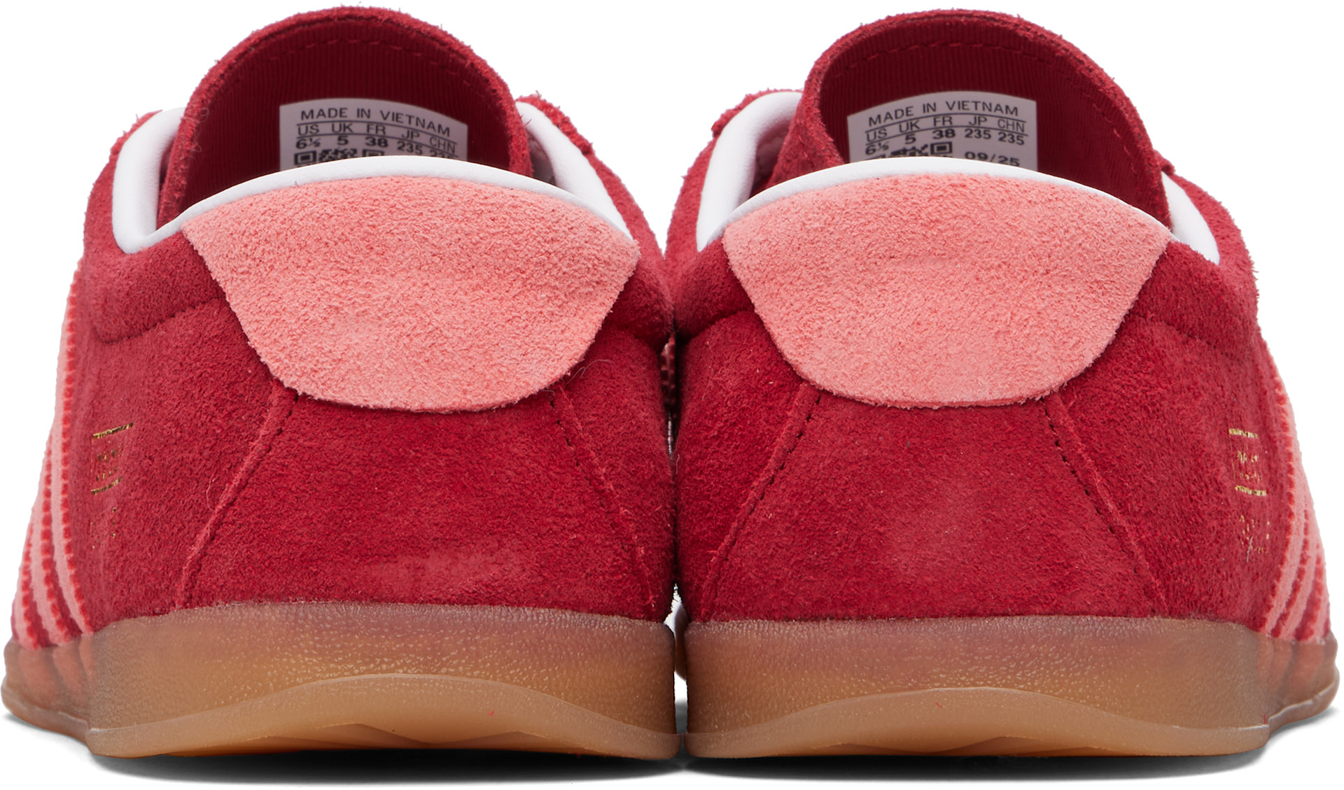 adidas Originals: Red Gazelle Lo Pro Sneakers | SSENSE Philippines adidas Originals: Red Gazelle Lo Pro Sneakers | SSENSE Philippines