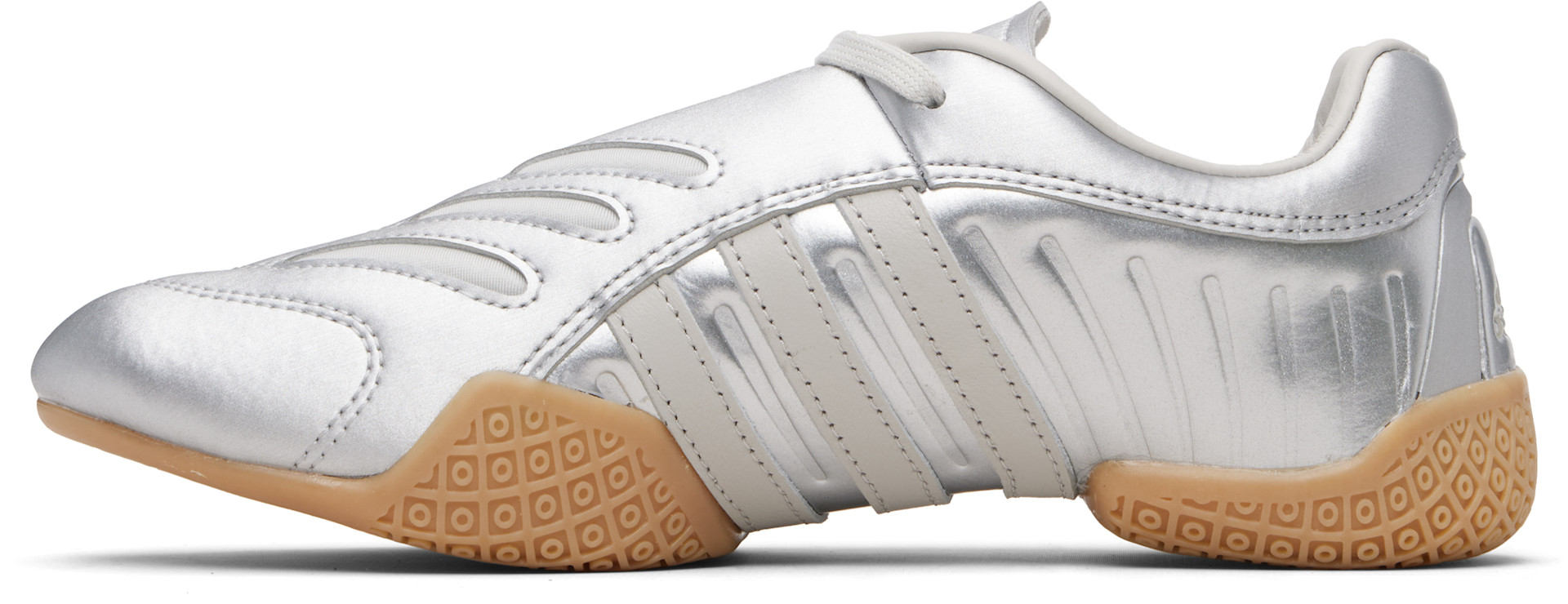 adidas Originals: Silver Taekwondo Mei Elite Sneakers | SSENSE