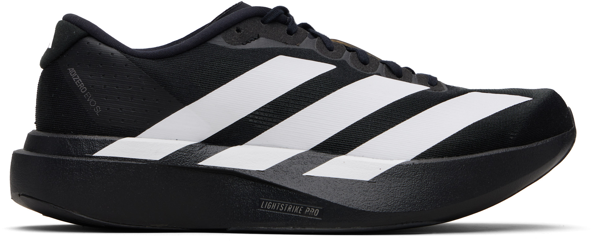 adidas Originals: Black Adizero EVO SL Sneakers | SSENSE Canada