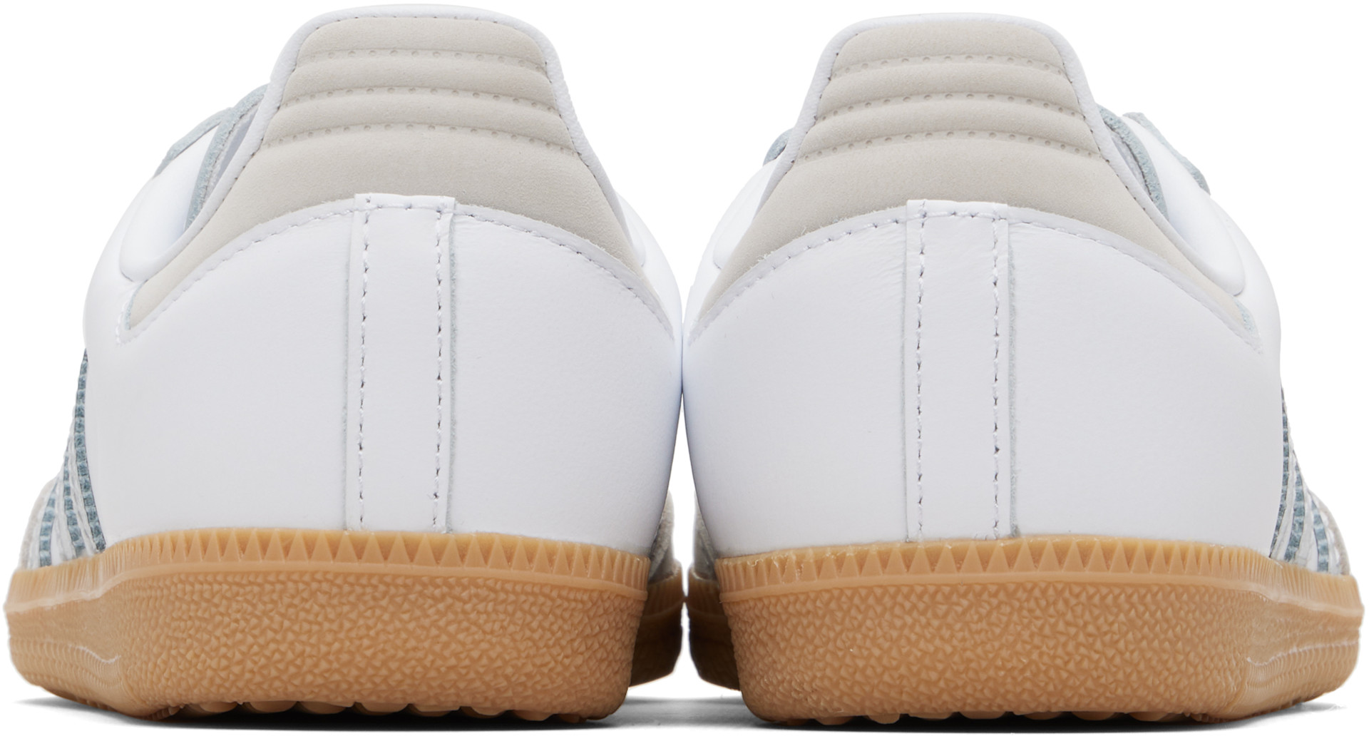 adidas Originals: ホワイト＆シルバー Samba OG スニーカー | SSENSE 日本