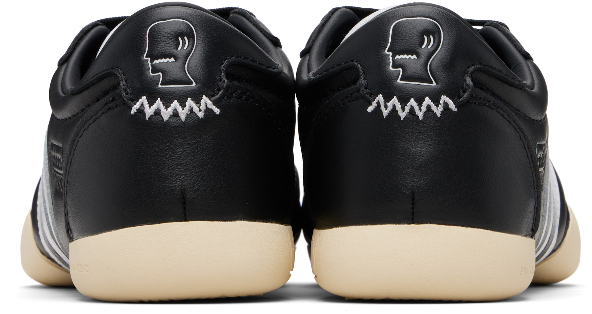 N i k oです。 adidas Originals: Black Brain Dead Edition Taekwondo Sneakers | SSENSE