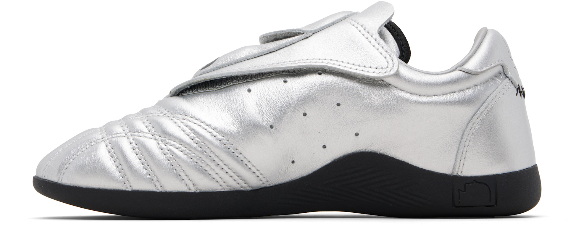 adidas Originals: Silver Brain Dead Edition Taekwondo Sneakers