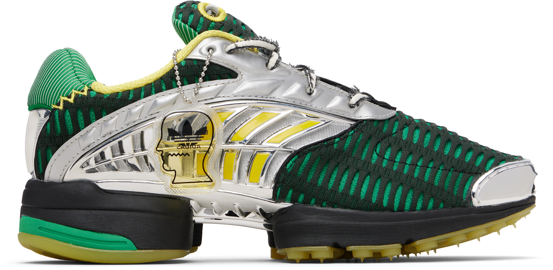 adidas Originals: Green & Silver Brain Dead Edition Climacool 2