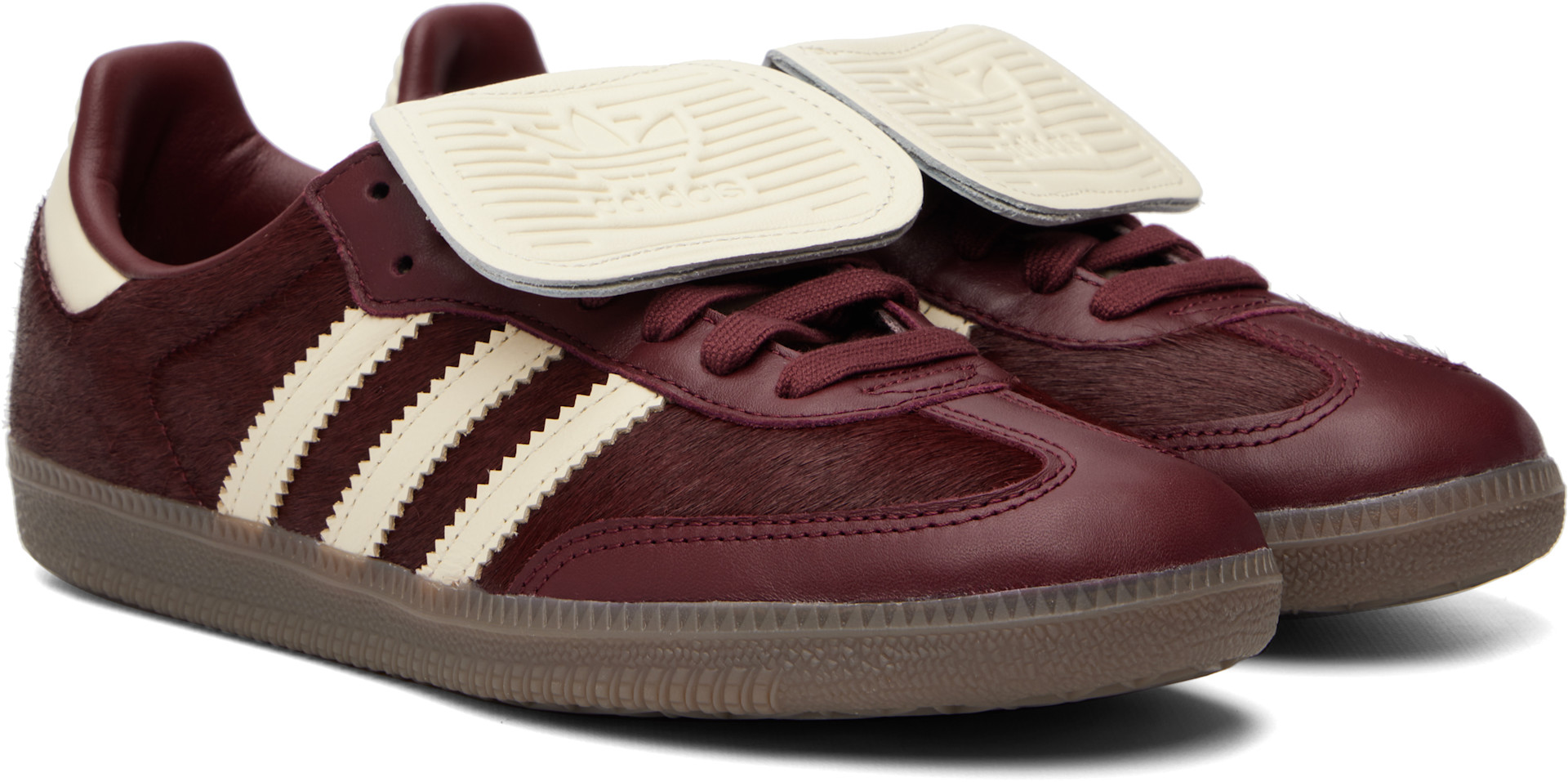 adidas Originals: Burgundy Samba LT Sneakers | SSENSE