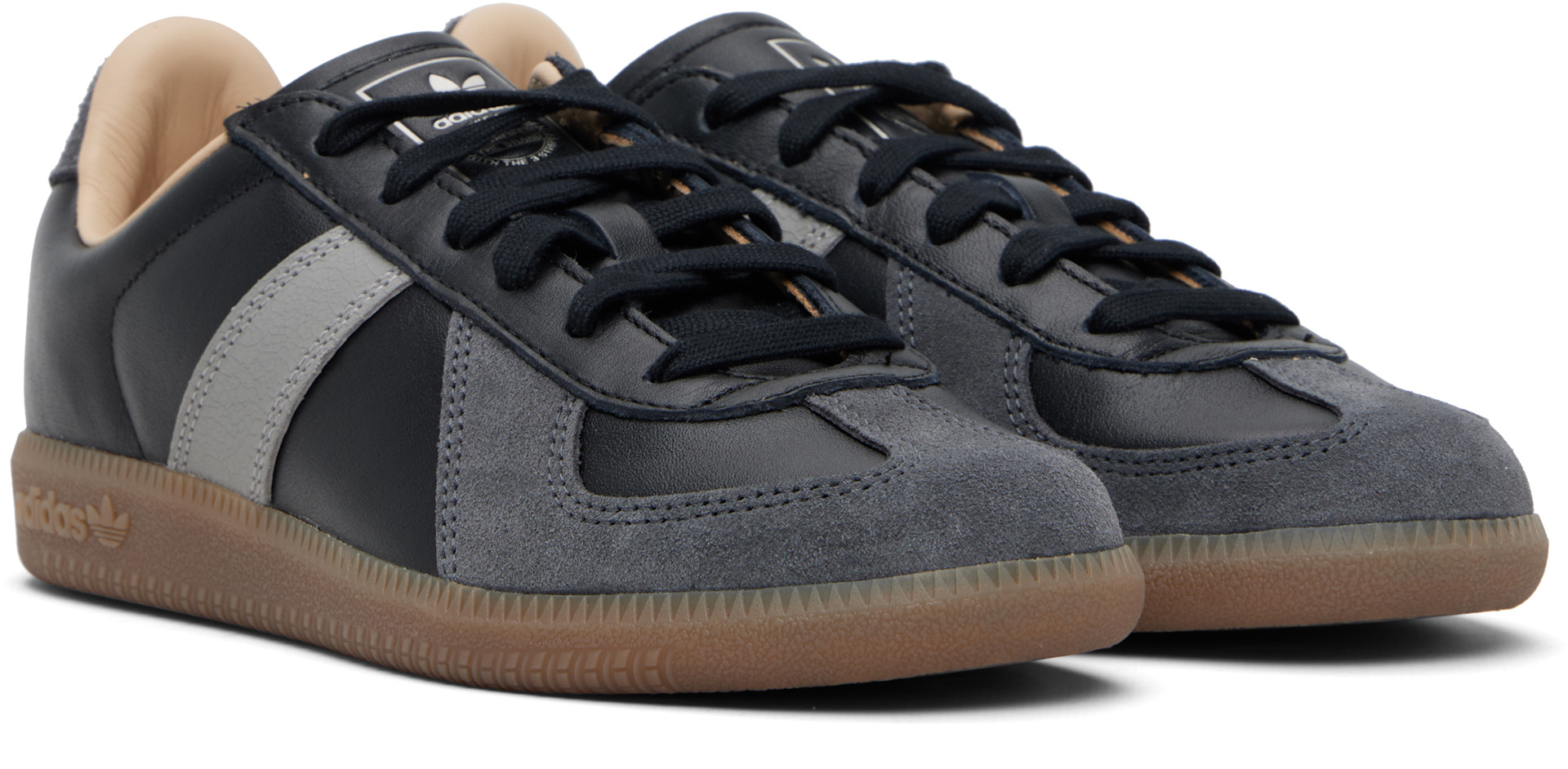 adidas Originals: Black & Gray BW Army Sneakers | SSENSE Canada