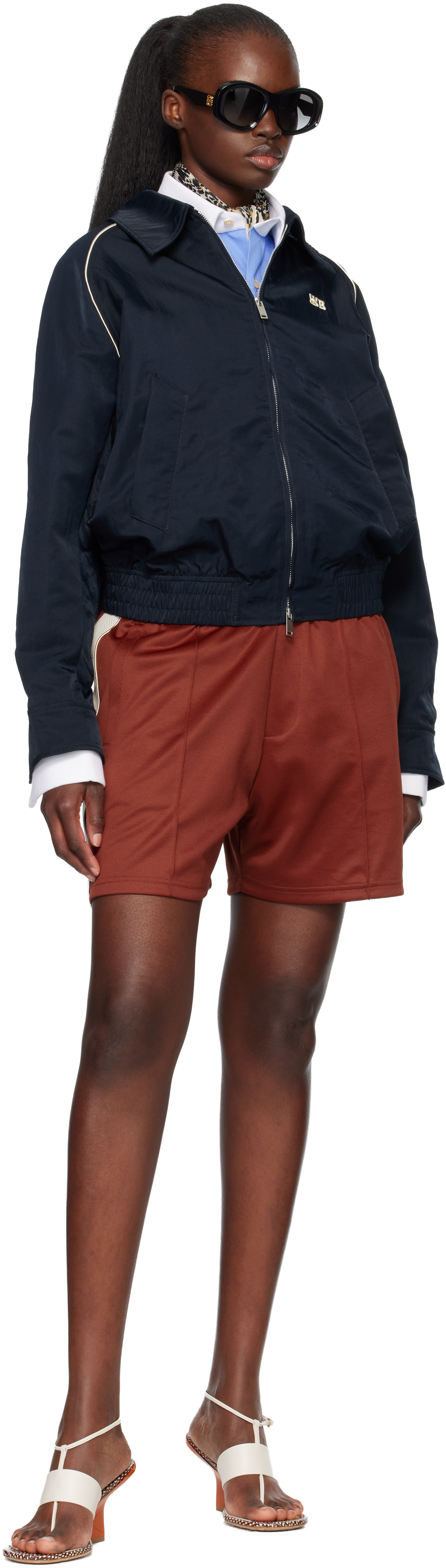 Wales Bonner - Short Motion rouge