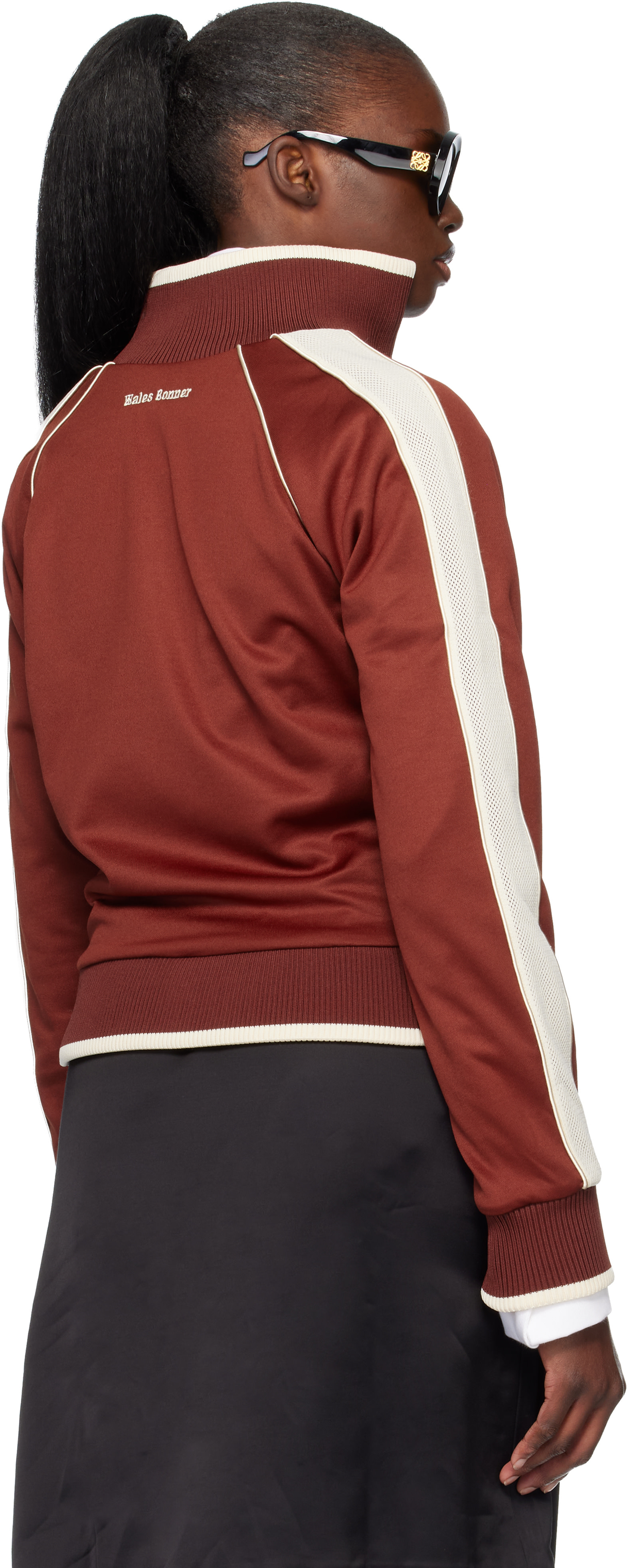 Wales Bonner: Red Anthem Track Jacket | SSENSE