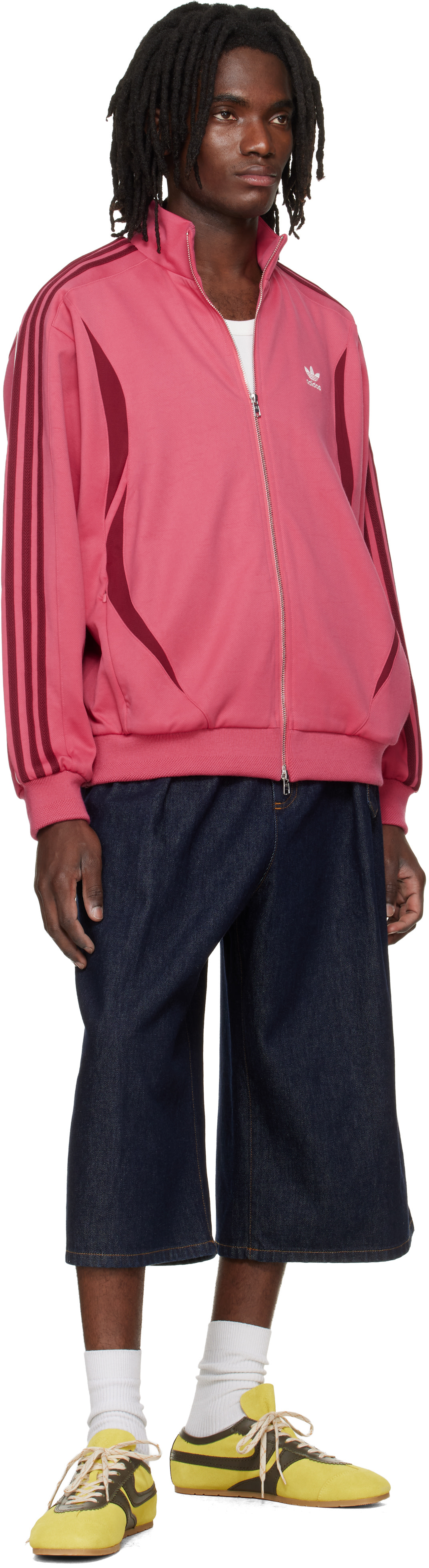 yoriboo様Wales Bonner×Adidas トラックジャケット Wales Bonner: ピンク adidas Originalsエディション トラック