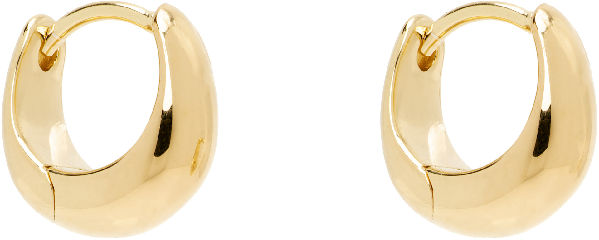 Tom Wood: Ice Huggie Earrings | SSENSE