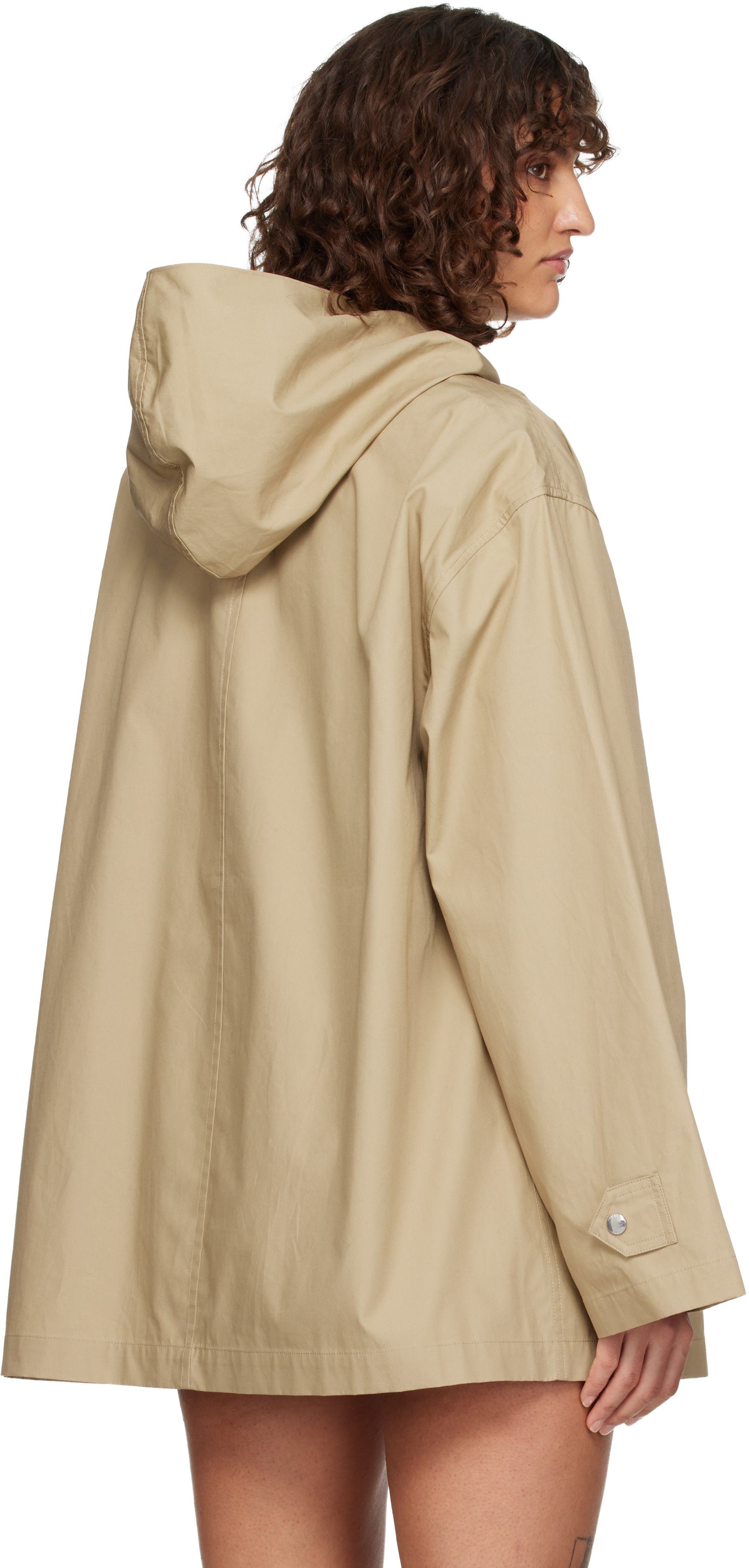 TOTEME - Blouson beige à écharpe