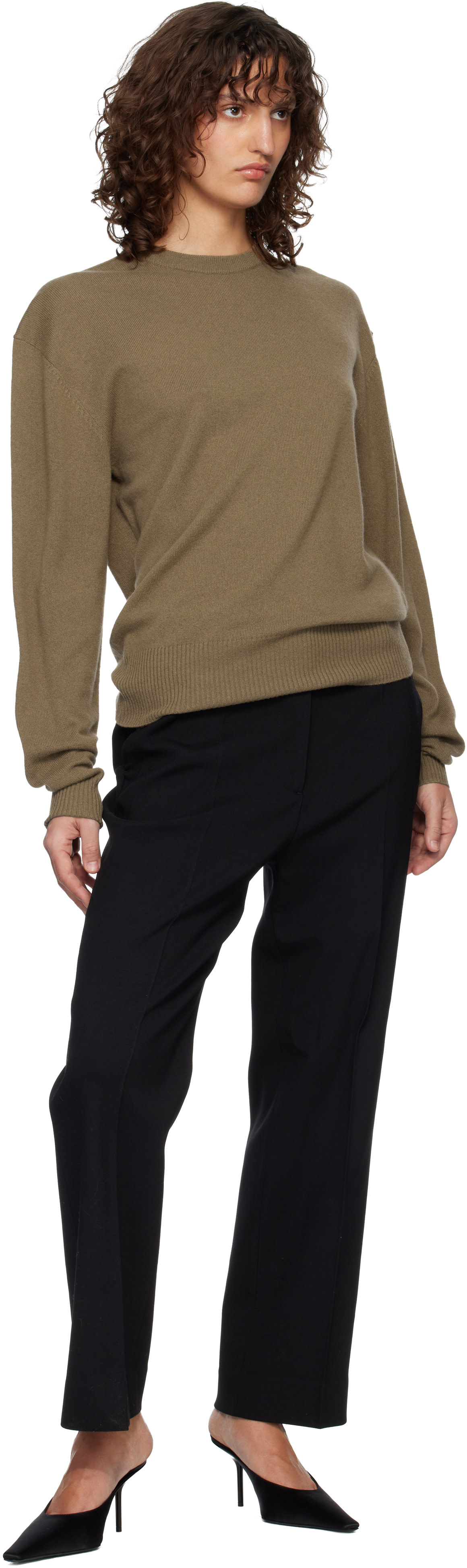 TOTEME - Pantalon de complet écourté noir