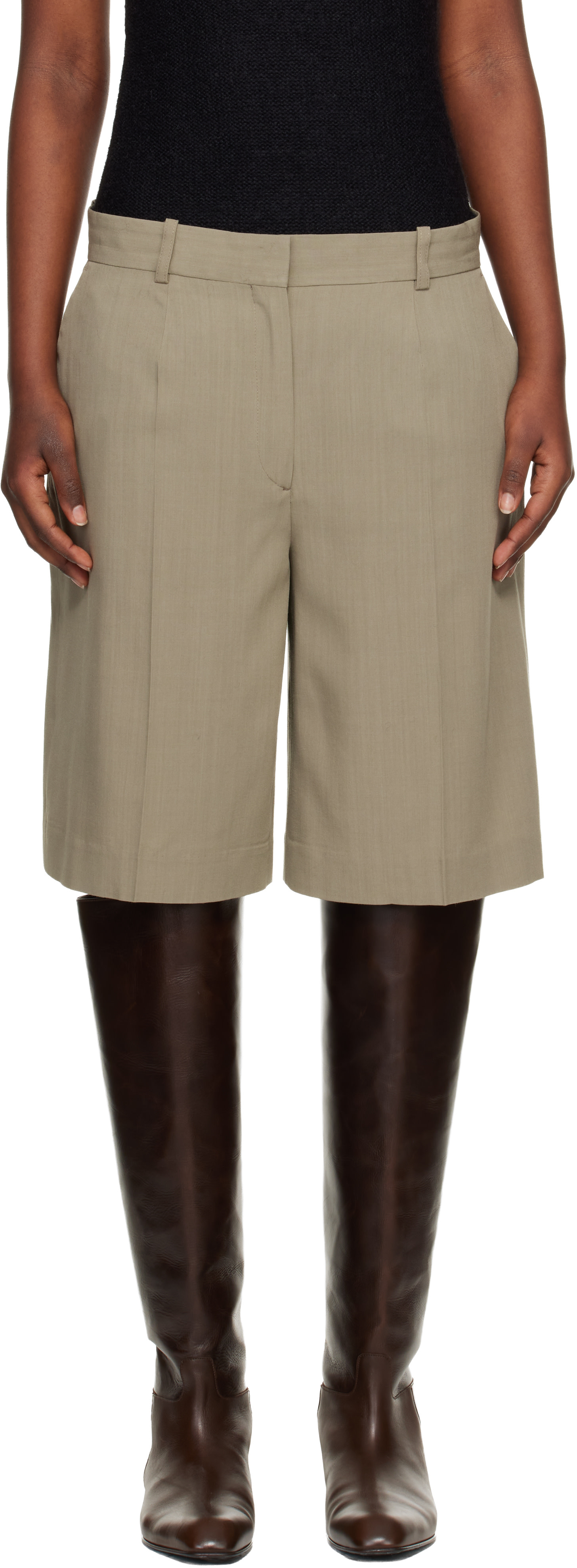 TOTEME - Short ample beige