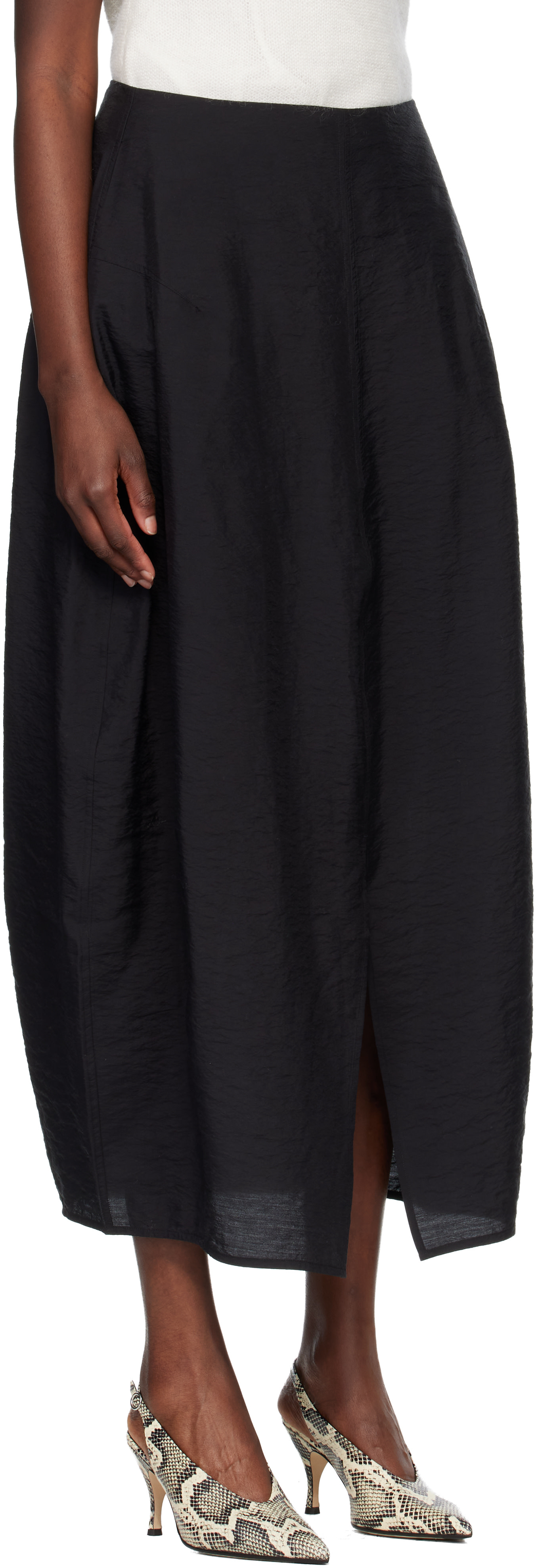 TOTEME - Jupe parachute longue noire