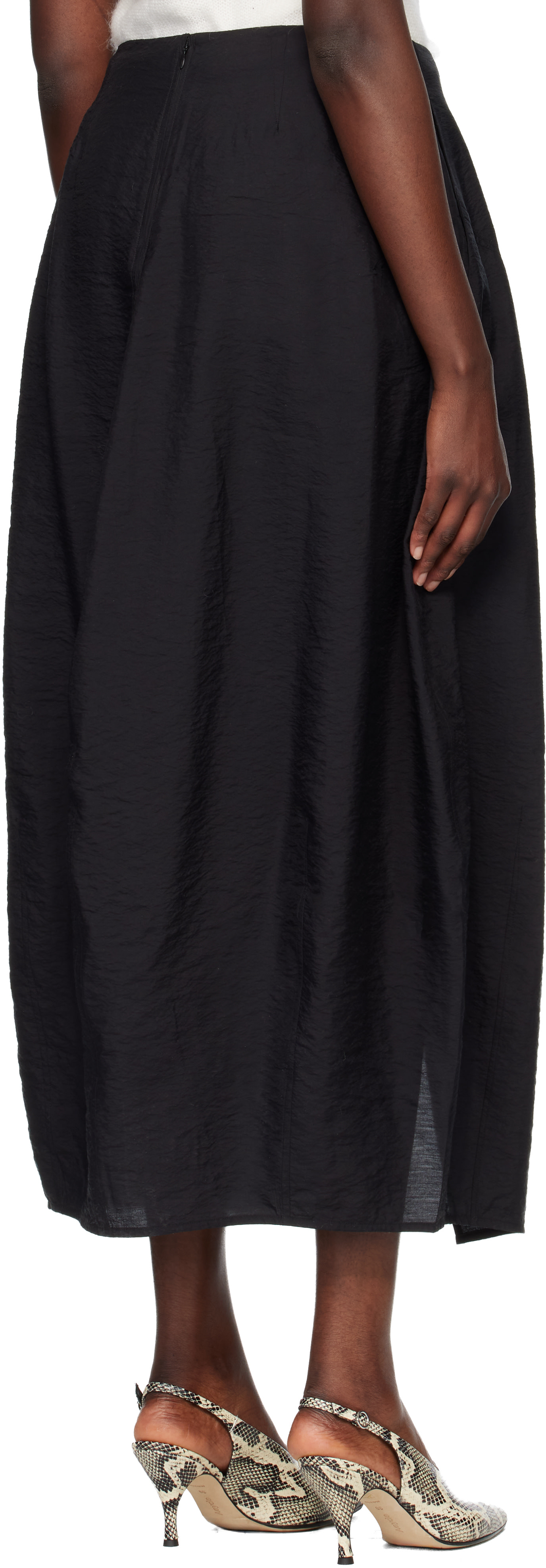 TOTEME - Jupe parachute longue noire