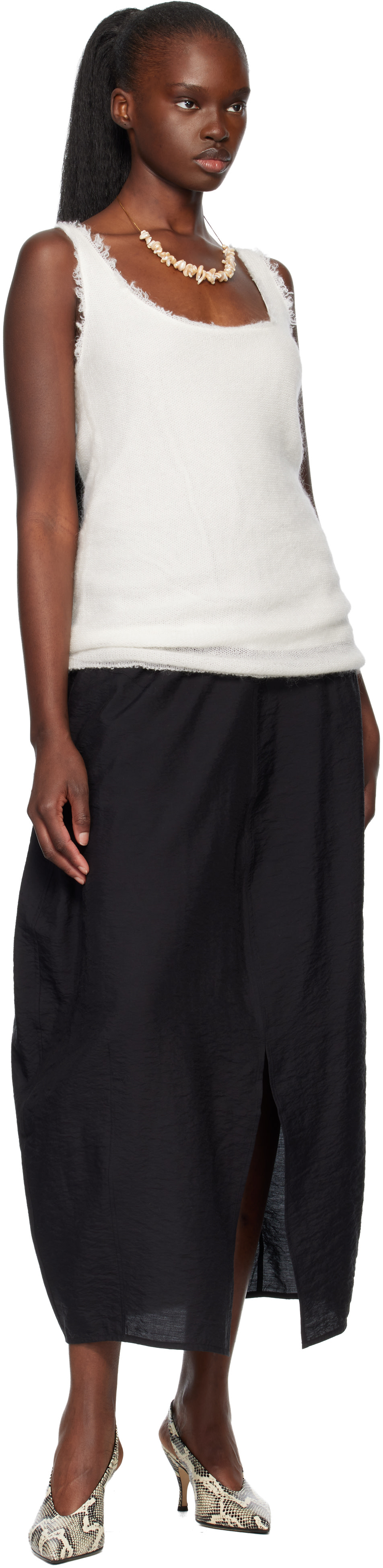 TOTEME - Jupe parachute longue noire