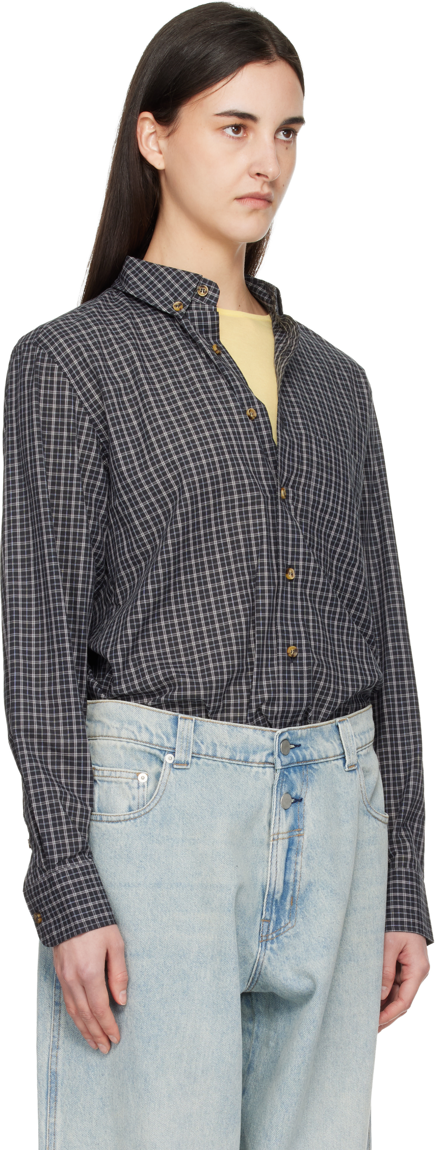 gimaguas シャツ Gimaguas: Gray Jeremy Shirt | SSENSE