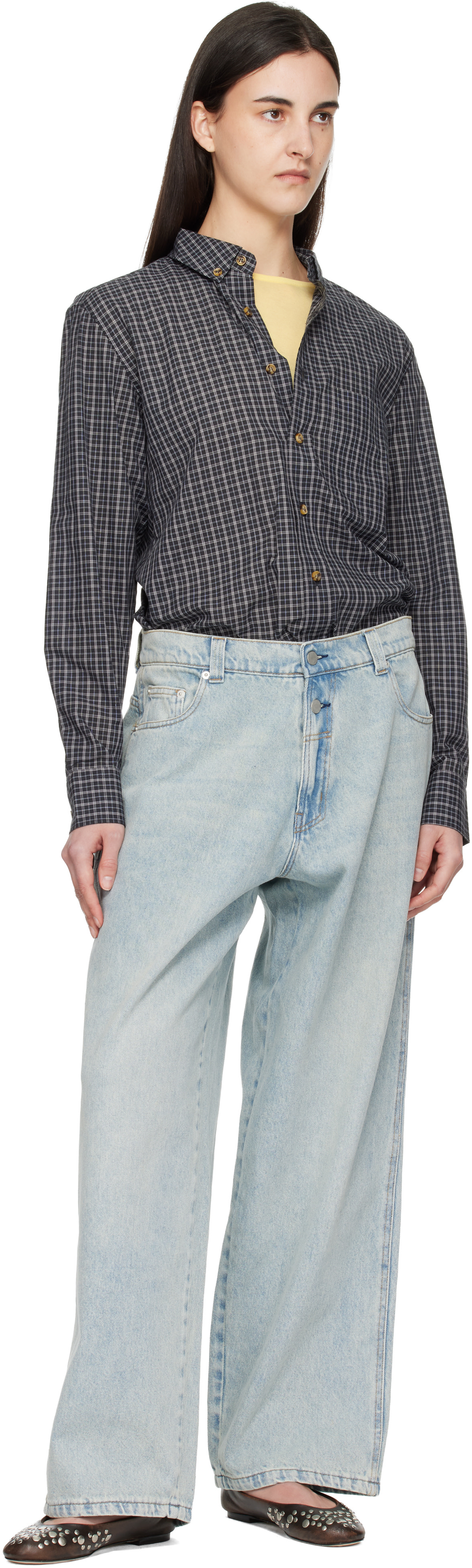 gimaguas シャツ Gimaguas: Gray Jeremy Shirt | SSENSE