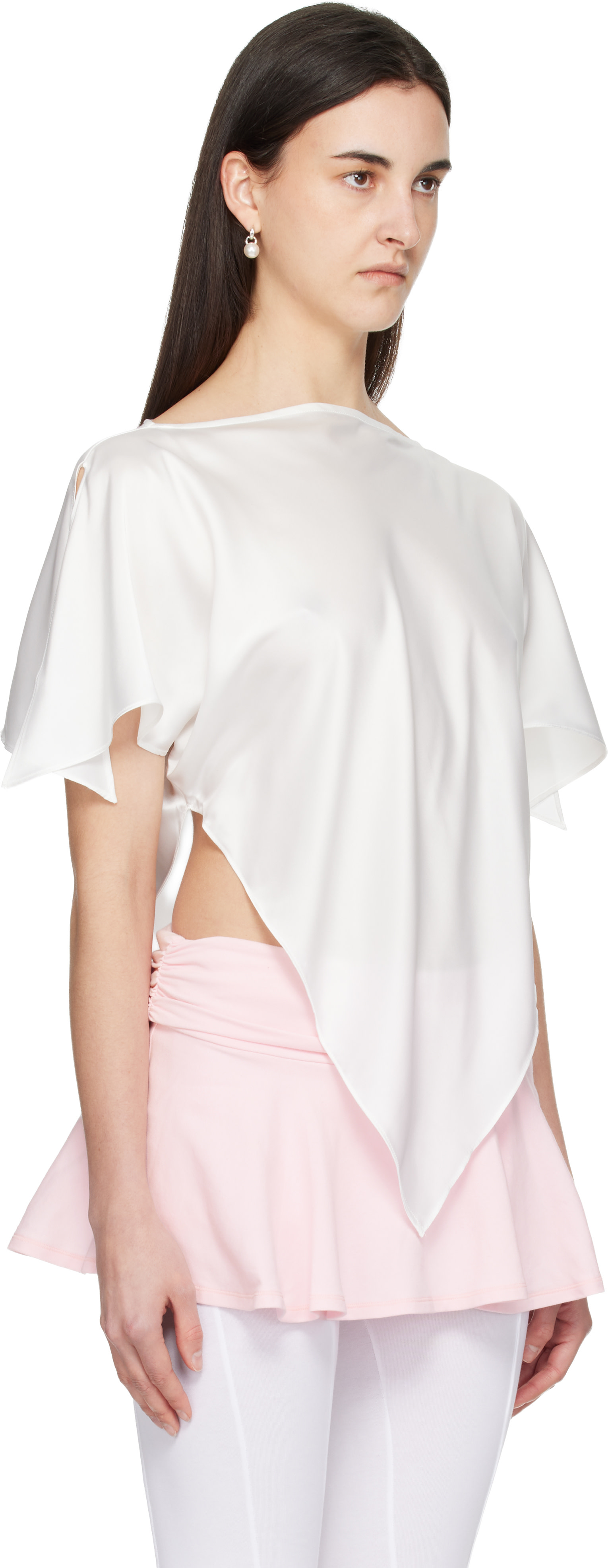 Gimaguas: White Trikon Top | SSENSE Israel
