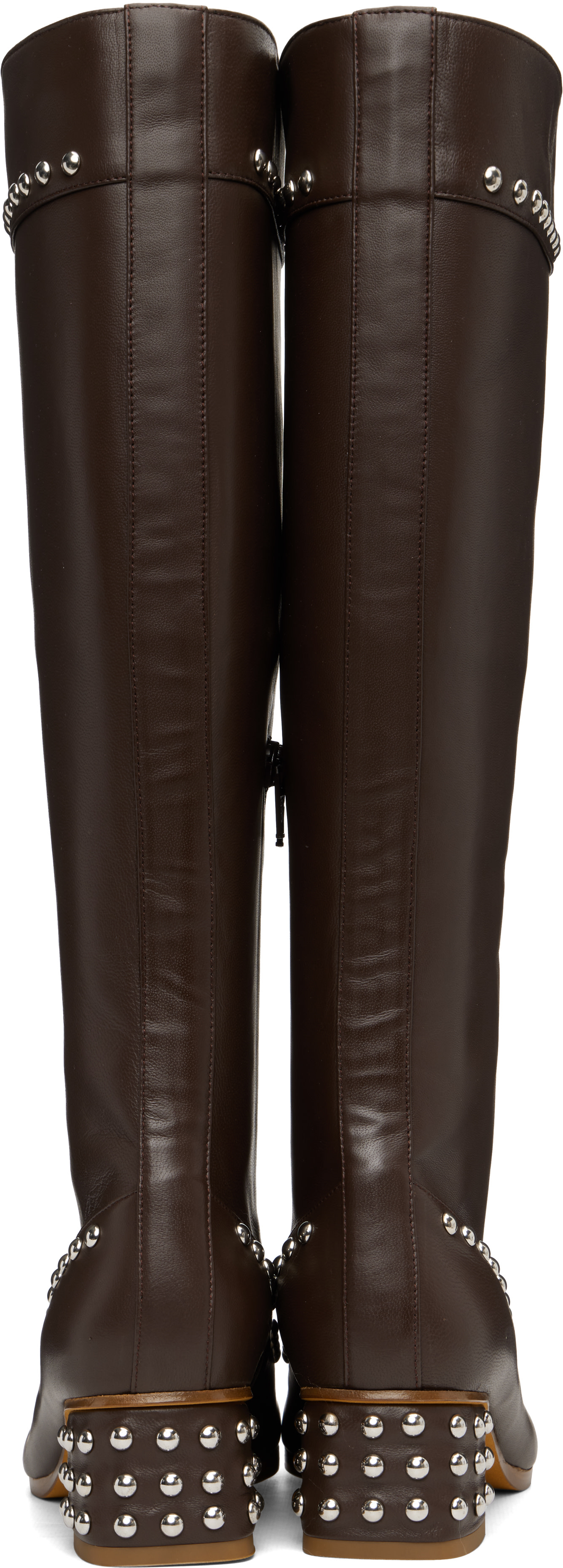 ヨーキ様 Maryam Nassir Zadeh: Brown Kiki Tall Boots | SSENSE