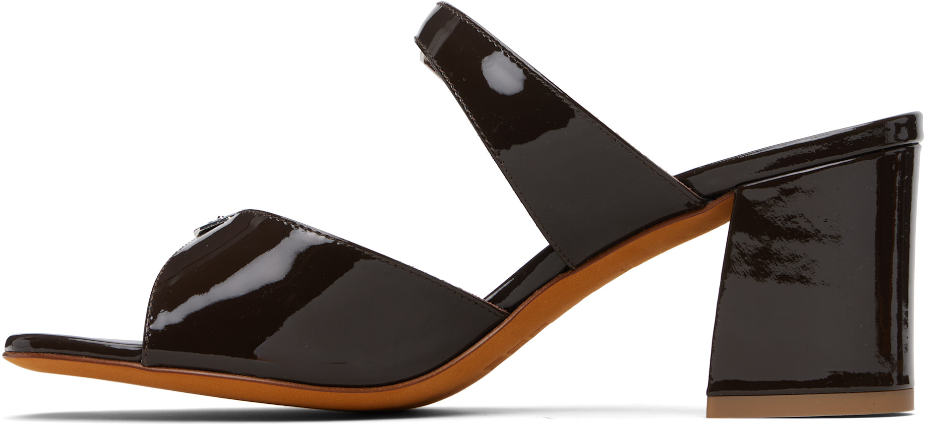 Maryam Nassir Zadeh: Brown Una Heeled Sandals | SSENSE
