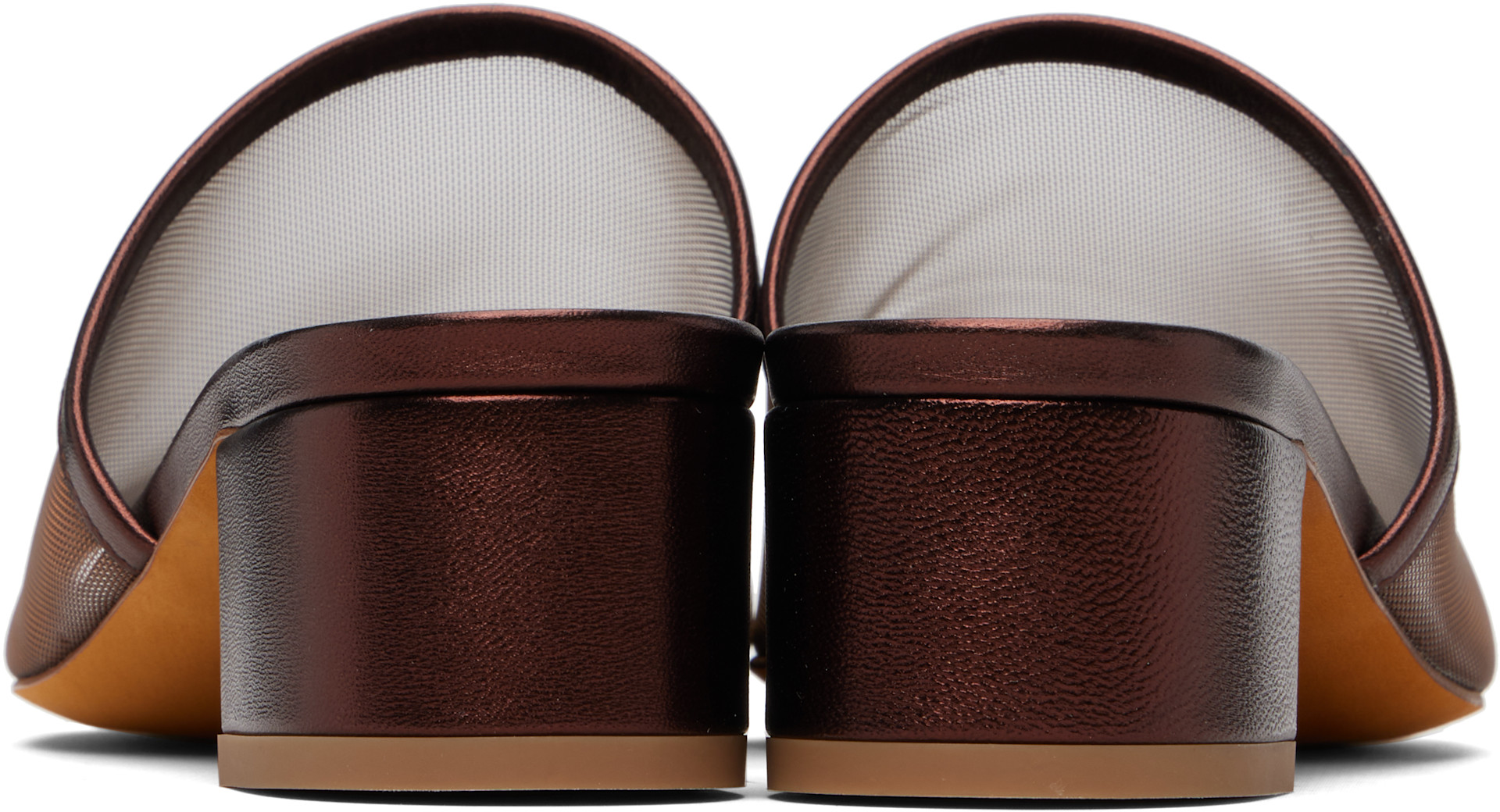 Maryam Nassir Zadeh: Brown Sophie Heeled Sandals | SSENSE