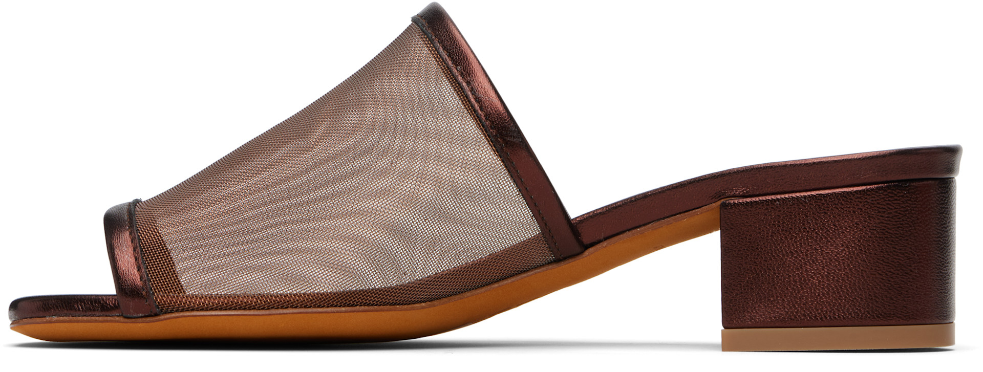 Maryam Nassir Zadeh: Brown Sophie Heeled Sandals | SSENSE