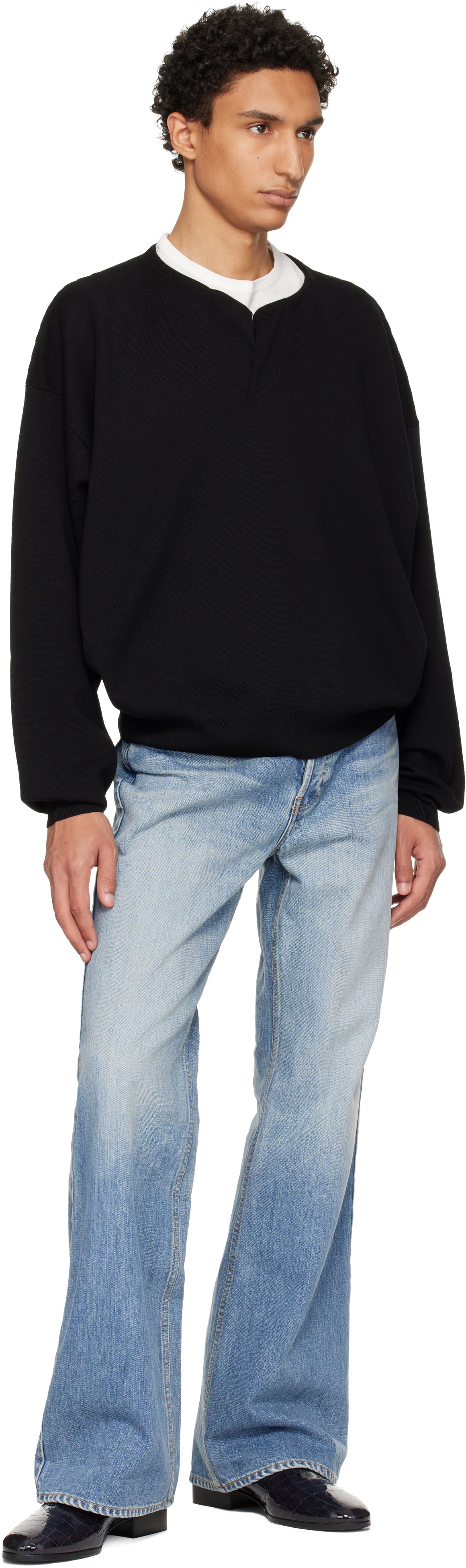 Fear of God: Blue 70s 5 Pkt Jeans | SSENSE