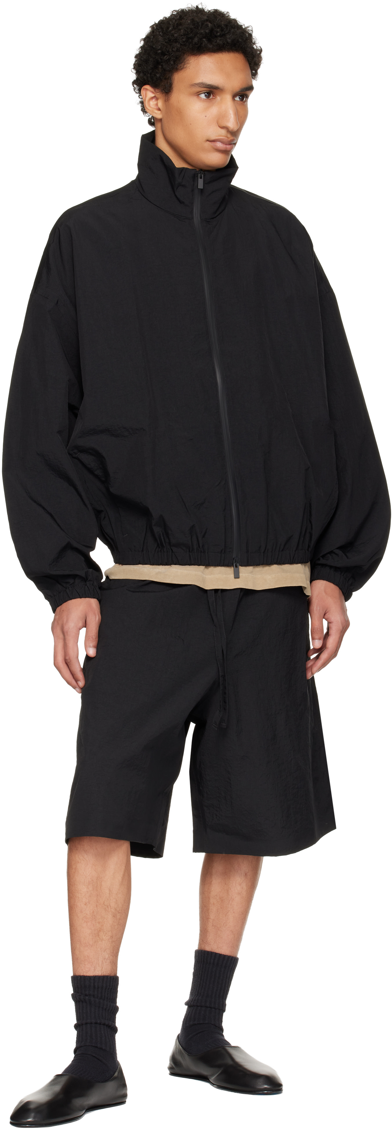 Fear of God: ブラック Sport リップストップ ナイロン ショートパンツ